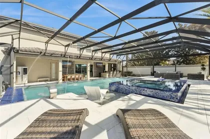 Screened pool and lanai